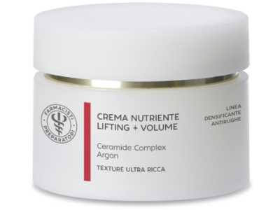 Crema nutriente lifting + volume CERAMIDI COMPLEX e ARGAN texture ultra ricca